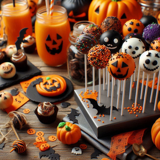 Halloween Cake Pops And Halloween Party Supplies