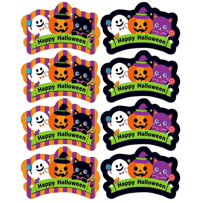 Halloween Pumpkin Stickers Set