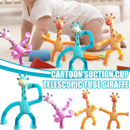 Giraffe Tubes Sensory Toy - Stress Relief & Fun