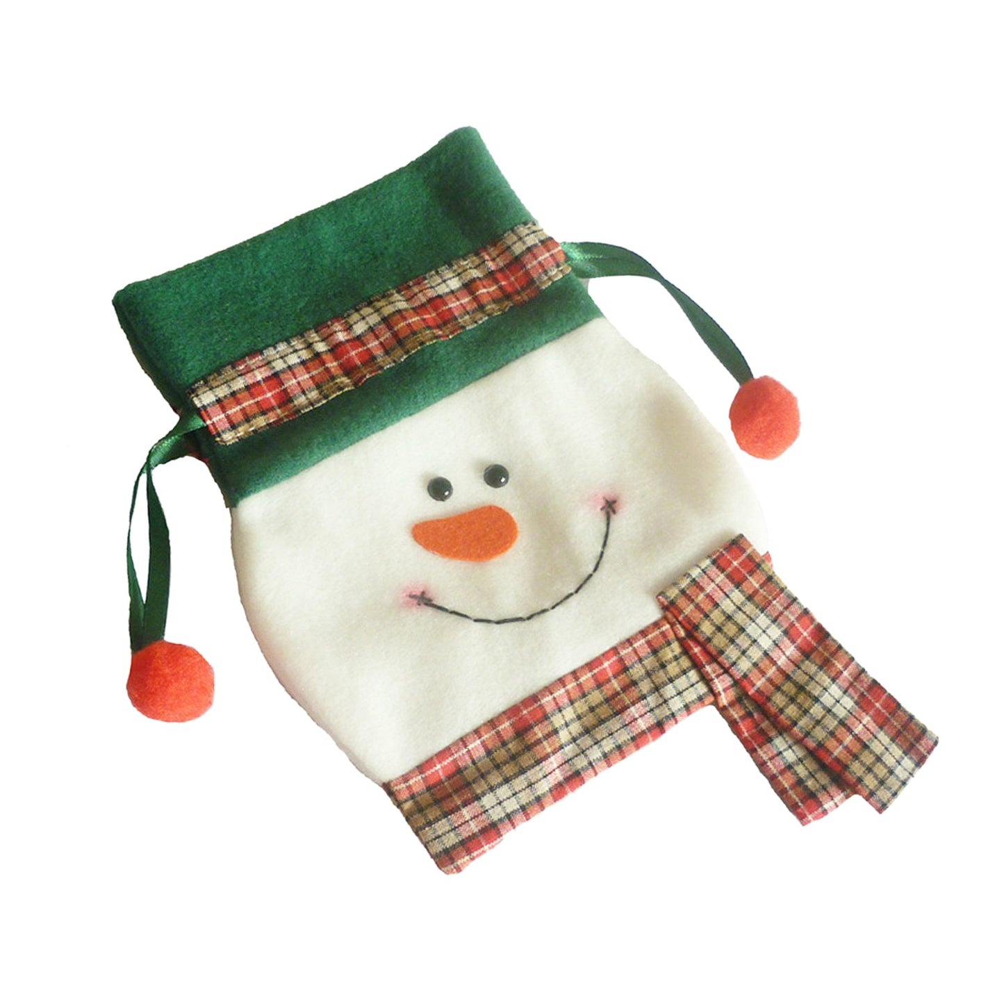 Christmas Snowman Candy Bag