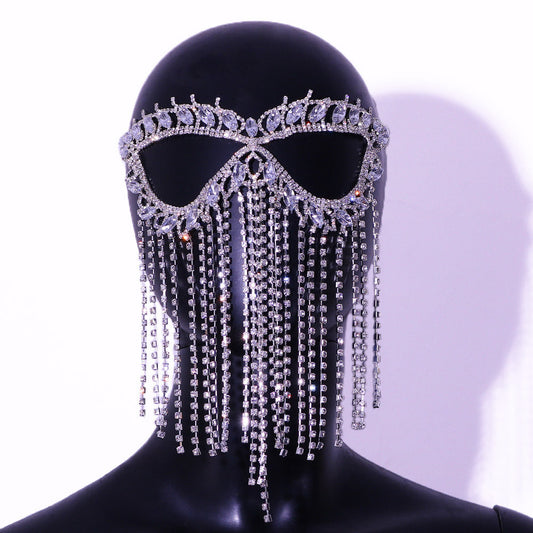 Zircon Catwoman Masquerade Mask