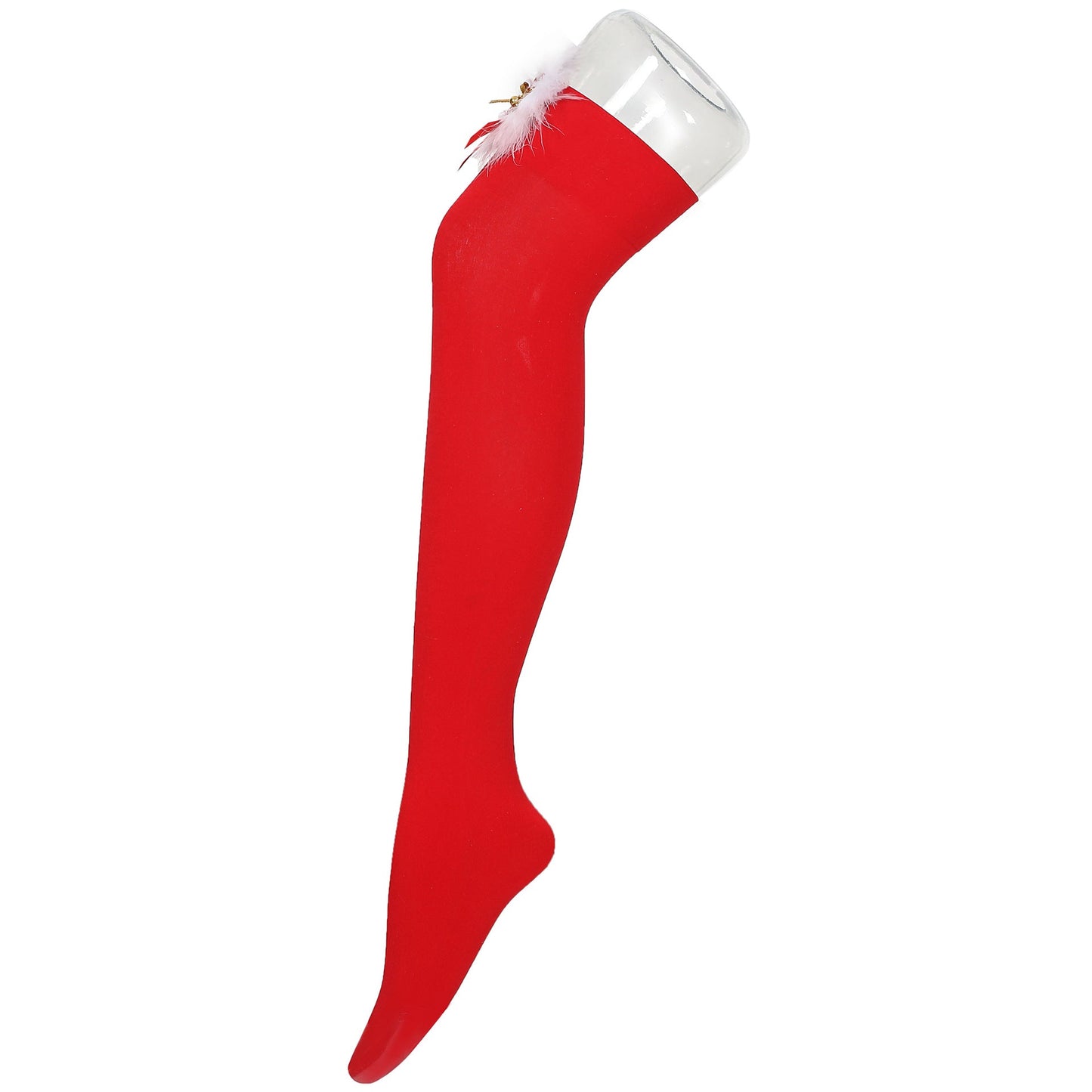 Red Long Bow Christmas Stockings