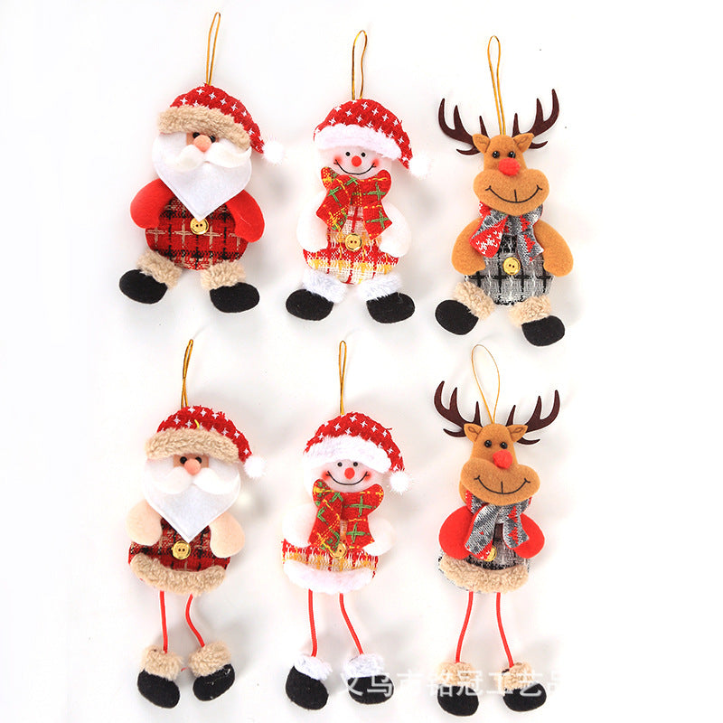 Christmas Doll Ornaments Set