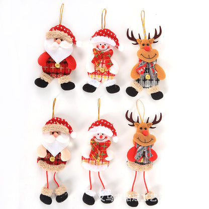 Christmas Doll Ornaments Set