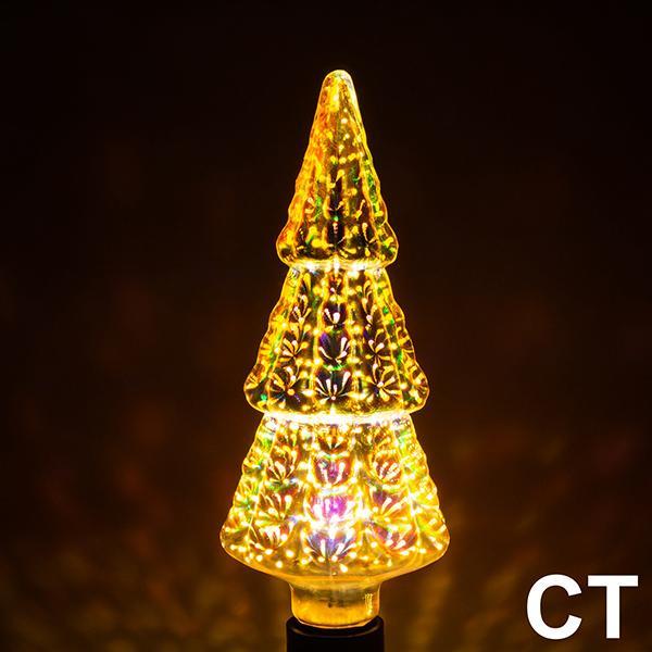 Visually Captivating LED Firework Light Bulb