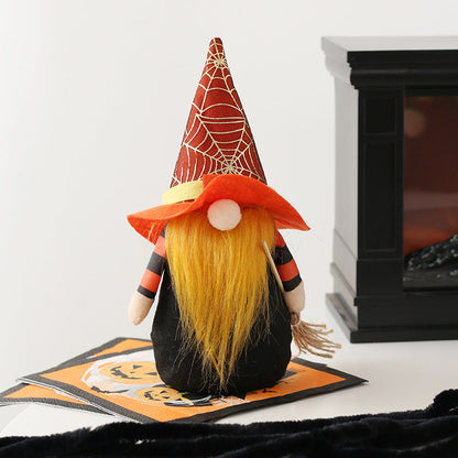 Halloween Pumpkin Faceless Decor