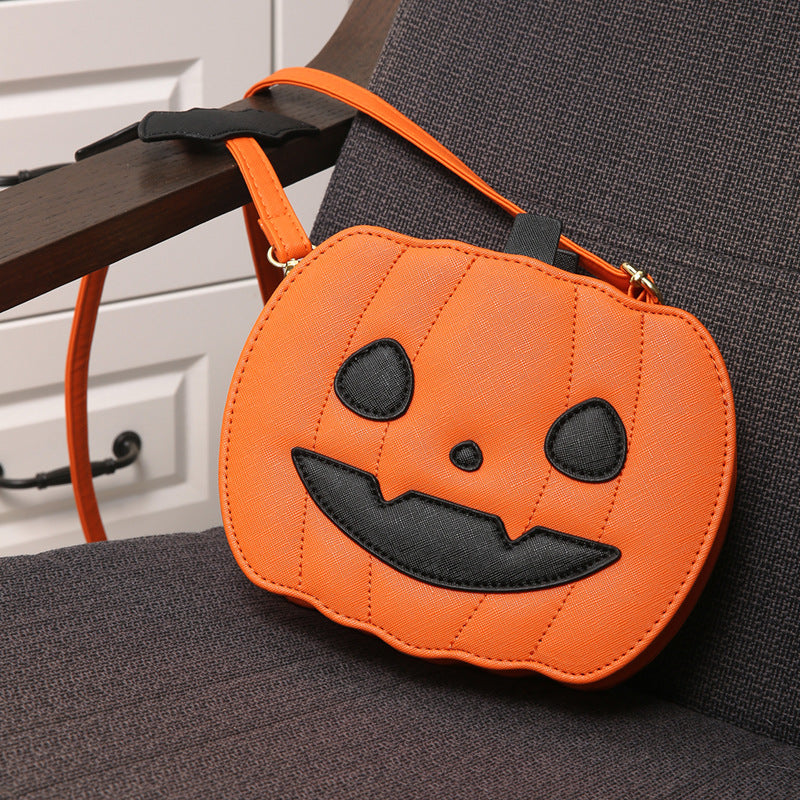 Funny Pumpkin Cartoon Shoulder Bag