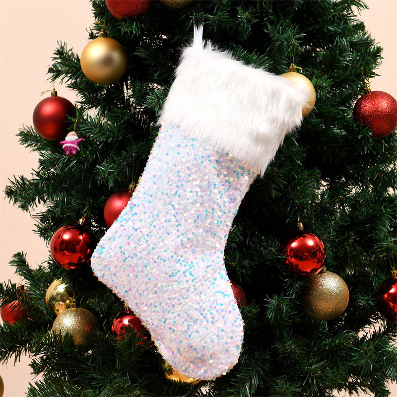 Luxurious Sequin Christmas Stockings