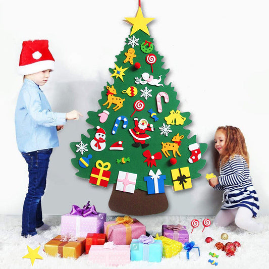 DIY Felt Christmas Tree Set