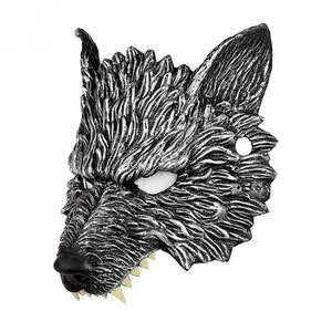 Ancient Silver Wolf Mask