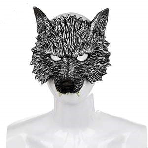 Ancient Silver Wolf Mask