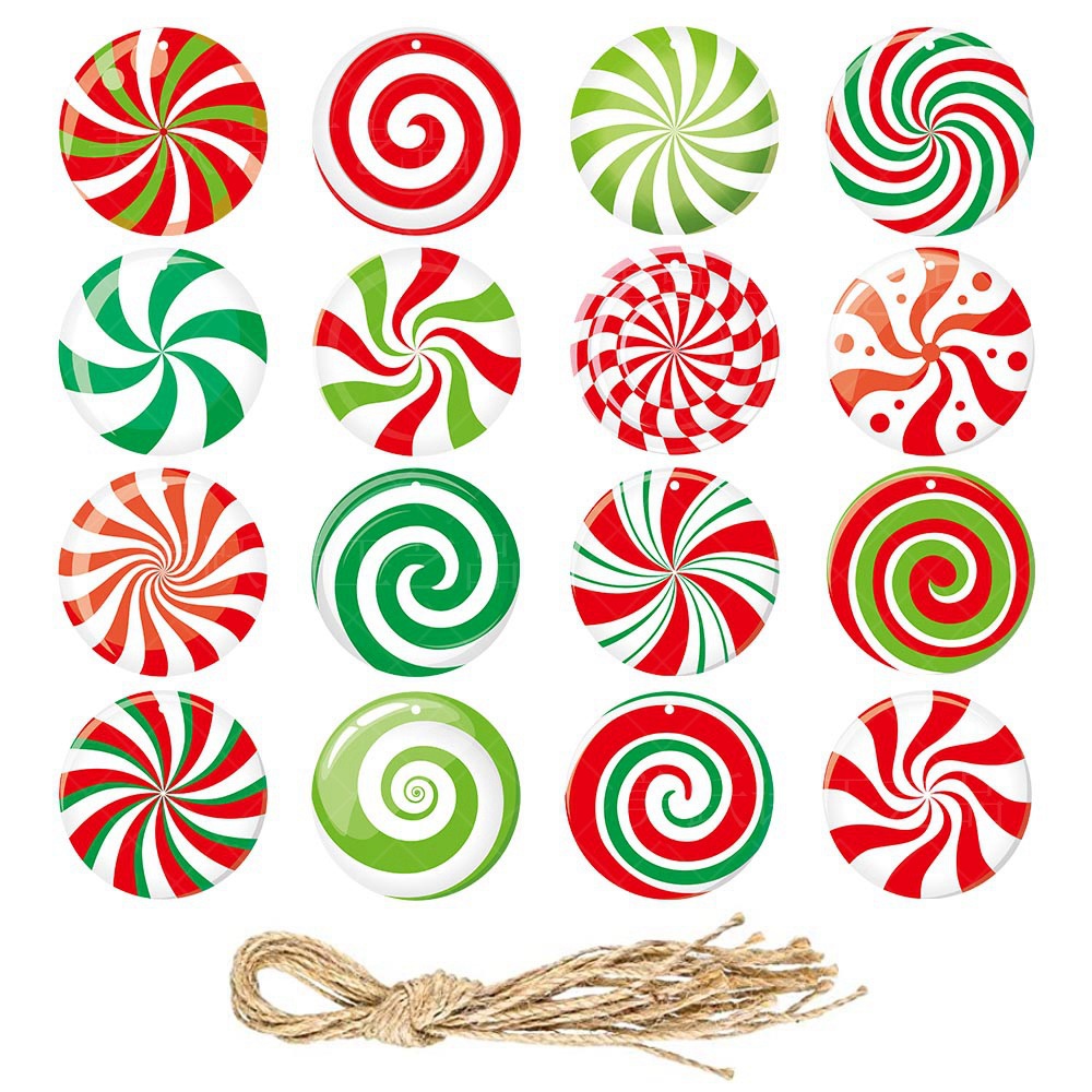 Candy Christmas Tree Ornaments Pack