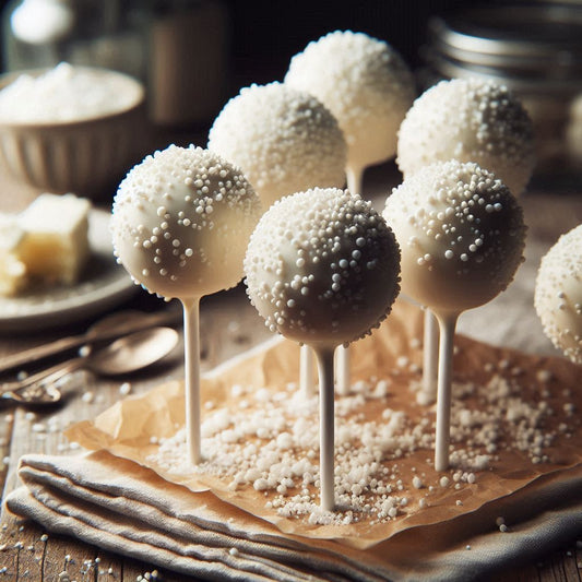 Ivory Cream Cake Pops: Perfect for Elegant Celebrations | CakePopsParties