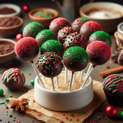 Christmas Cake Pops: Festive Chocolate Treats | Cake Pops Parties UK