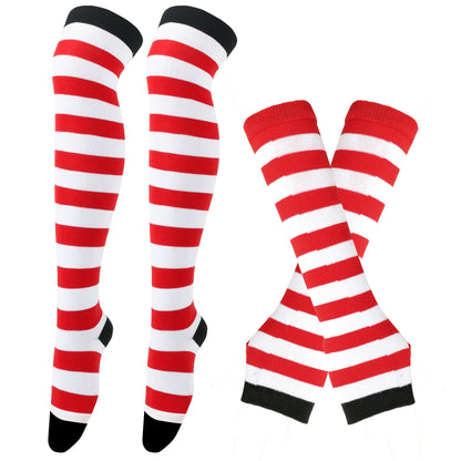 Premium Holiday Party Gloves & Socks Set