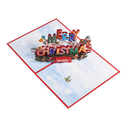 3D Stereoscopic Holiday Greeting Cards