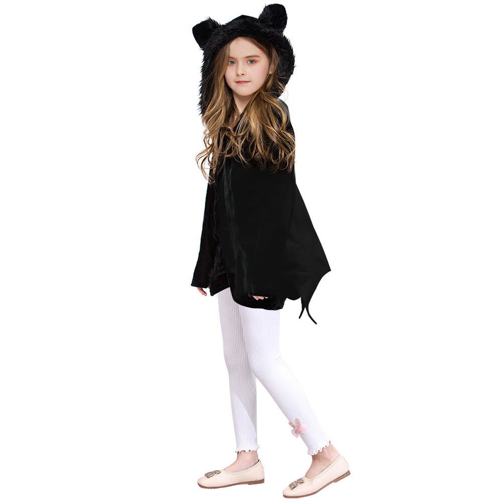 Kids Bat Cape Halloween Costume