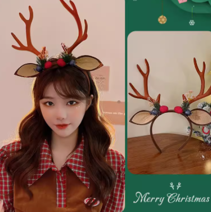 Christmas Antler Headband