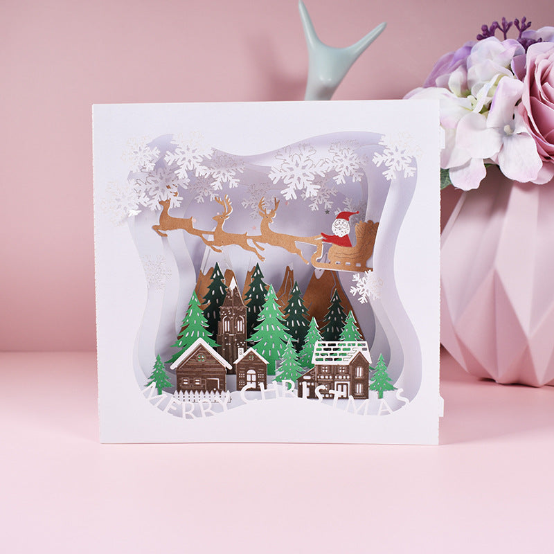 3D Stereoscopic Holiday Greeting Cards