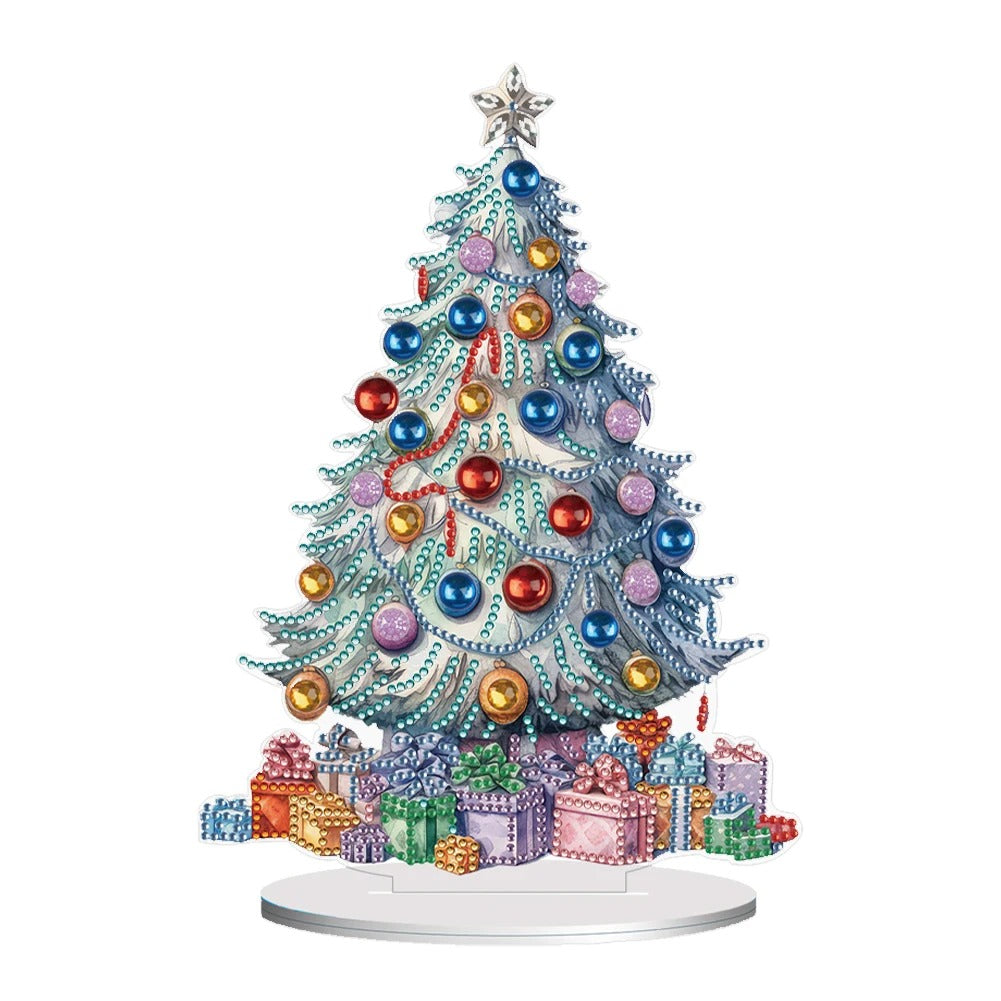 Christmas Tree Diamond Ornaments