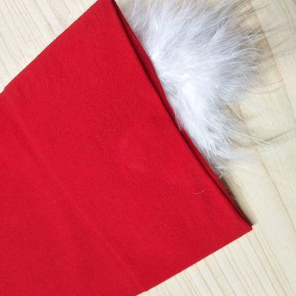 Red Long Bow Christmas Stockings