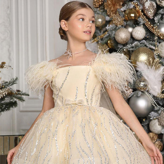 Robe de princesse de Noël personnalisée