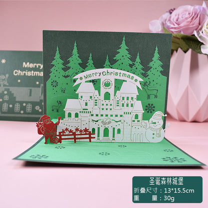 3D Stereoscopic Holiday Greeting Cards