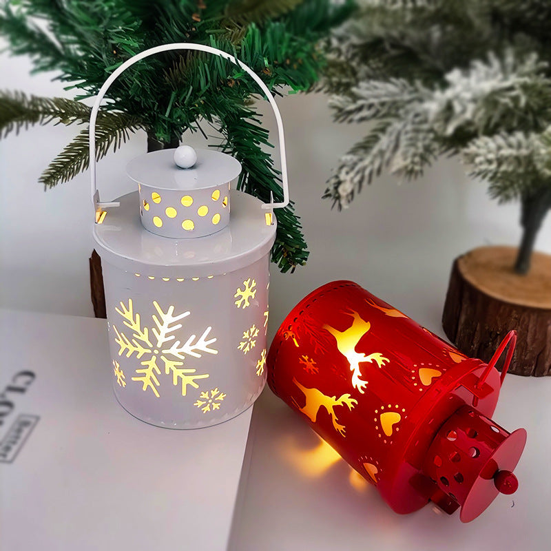 LED Christmas Lantern Candle Lights