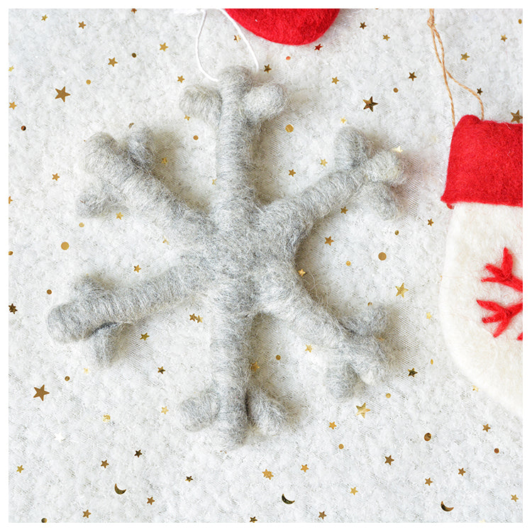 Snowflake Christmas Ornaments Set