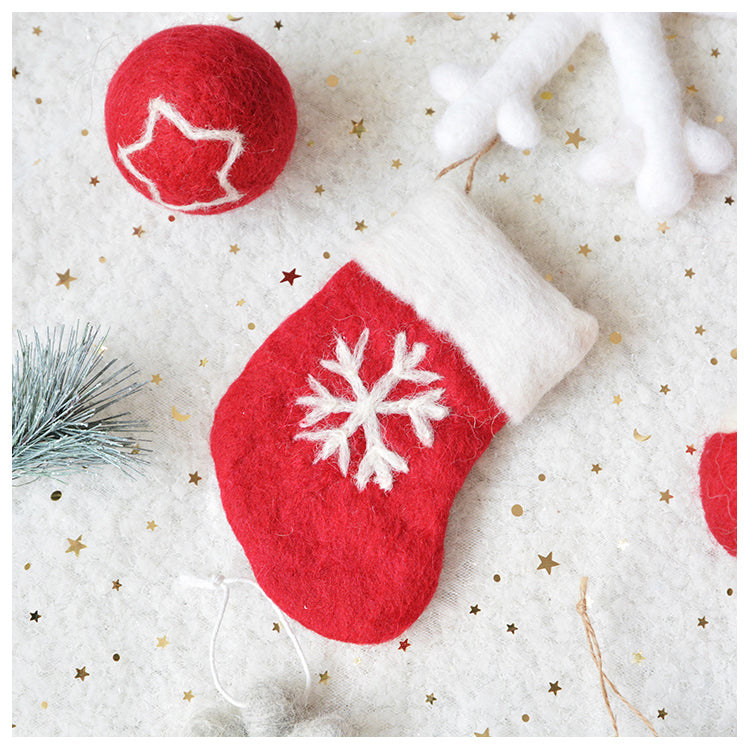 Snowflake Christmas Ornaments Set