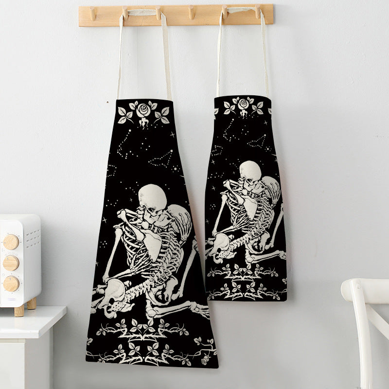 Halloween Skull Apron