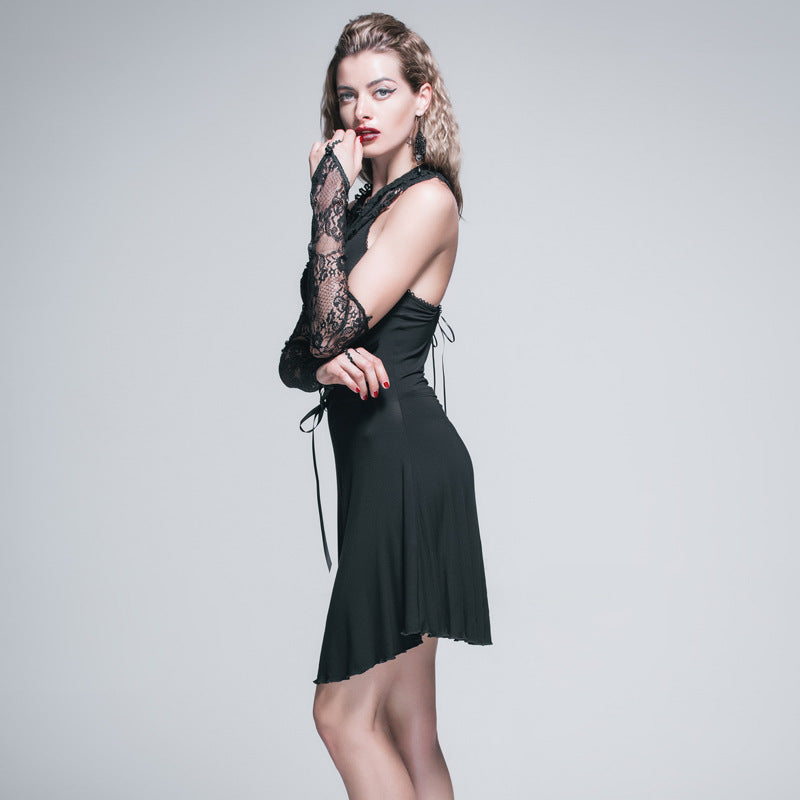 Black Halloween Party Dress