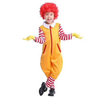 Christmas Clown Costume for Children & Adults