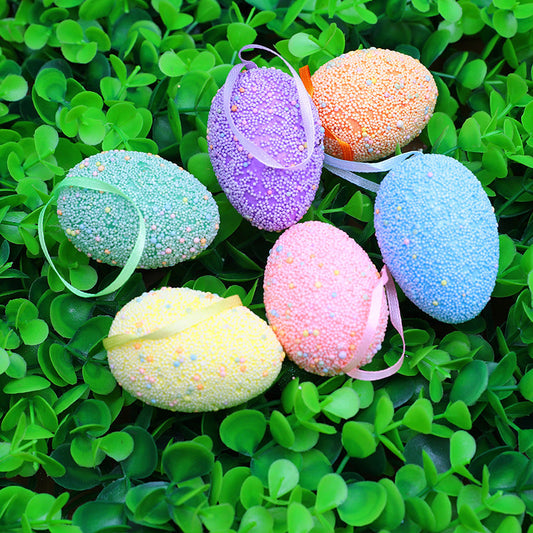 6PCS Easter Egg Hanging Ornaments