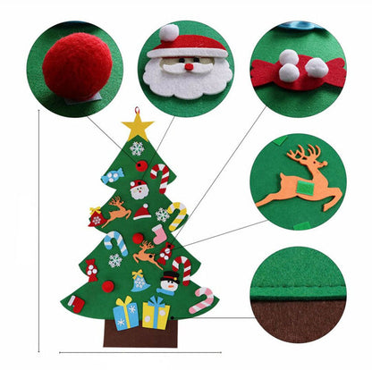 DIY Felt Christmas Tree Set