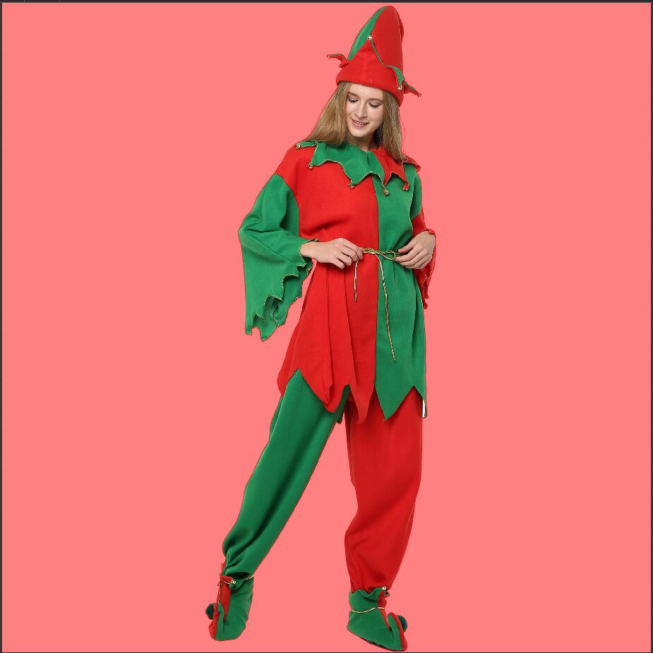 Christmas Elf Women's Costume Set