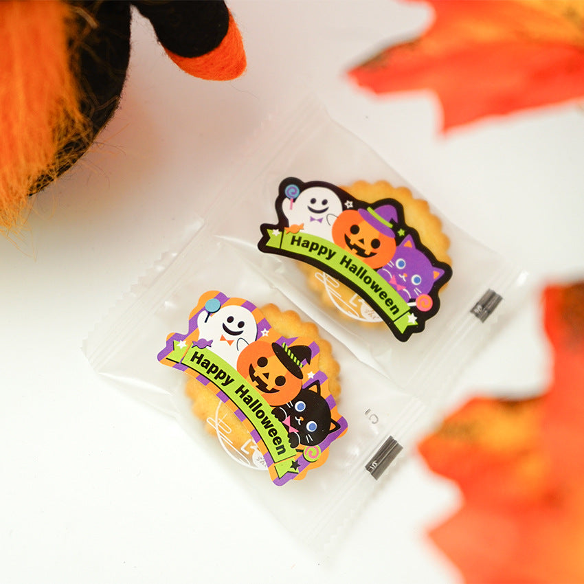 Halloween Pumpkin Stickers Set