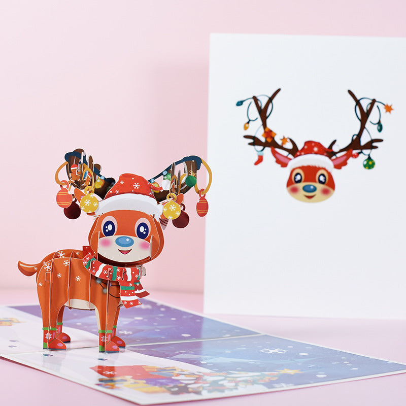 3D Stereoscopic Holiday Greeting Cards