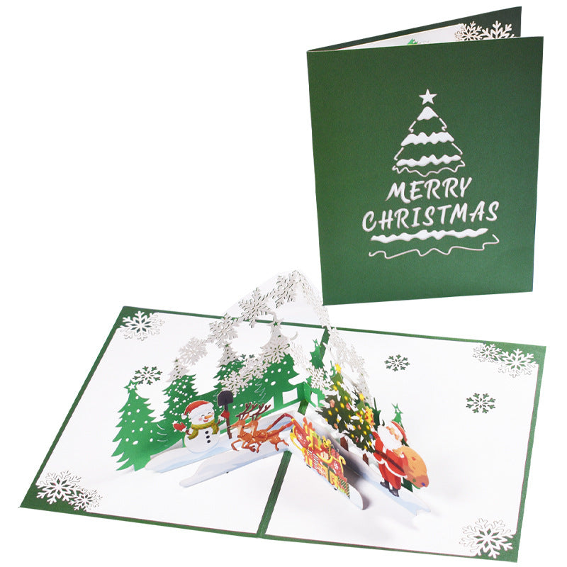 3D Stereoscopic Holiday Greeting Cards