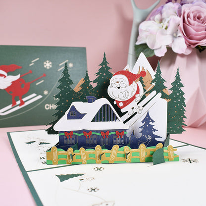 3D Stereoscopic Holiday Greeting Cards