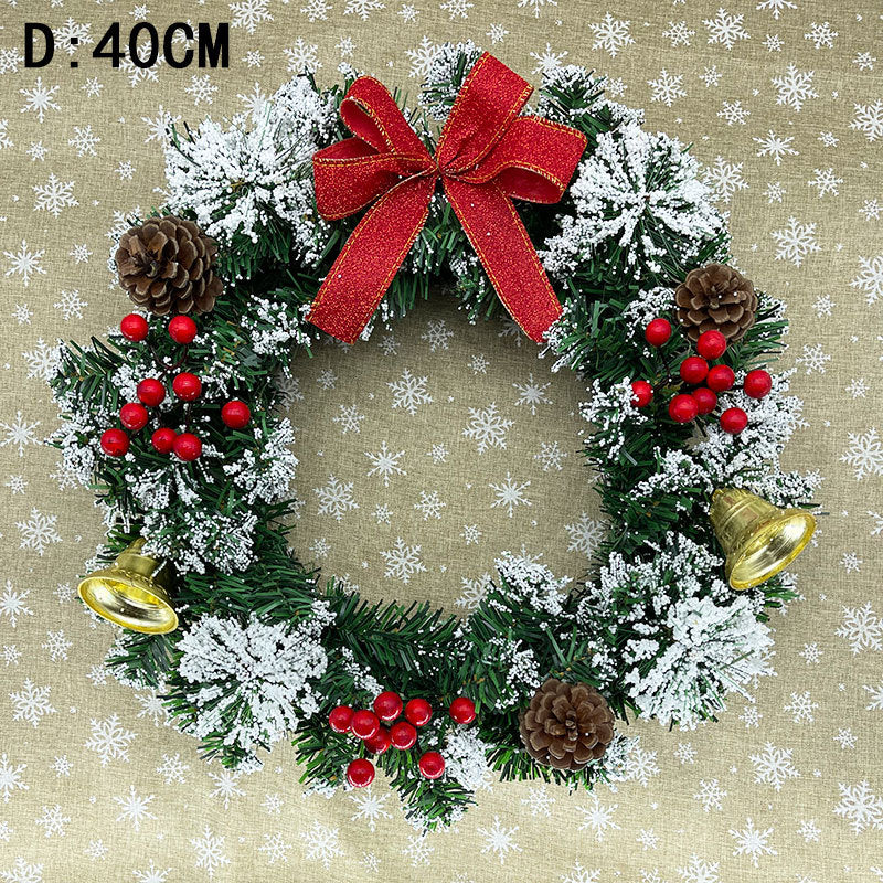 Christmas Festival Wreath - Handmade Decoration