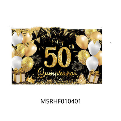 Birthday Banner Photo Background Cloth