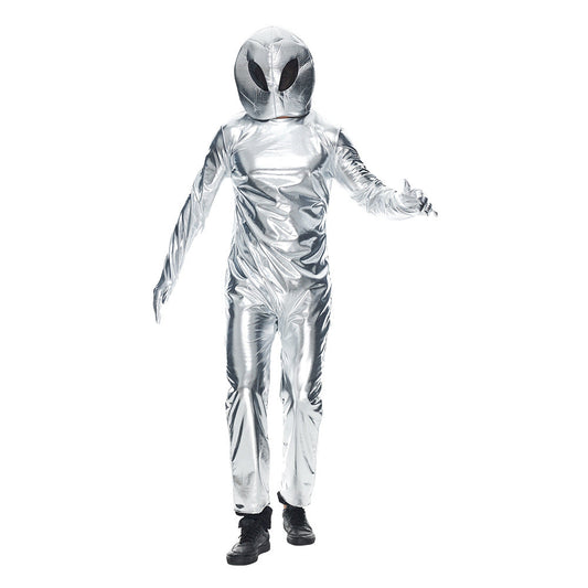 Costume de fête d'Halloween sur le thème des extraterrestres