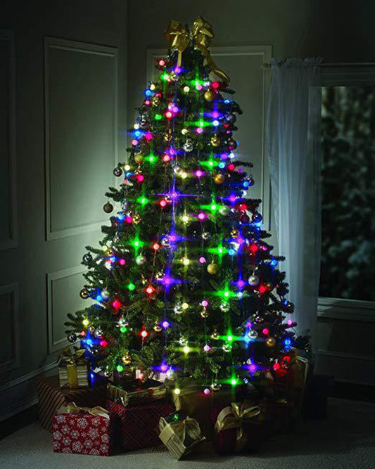 Lumières LED pour décoration d'arbre de Noël