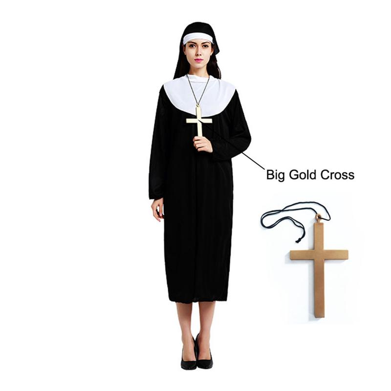 Nun Fancy Dress Costume Set