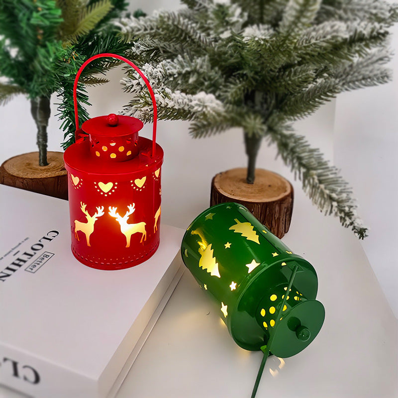 LED Christmas Lantern Candle Lights