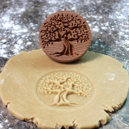 Premium Shortbread Mold - Beech Wood