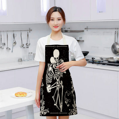 Halloween Skull Apron