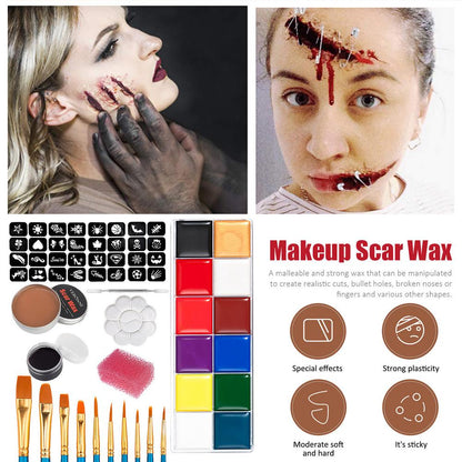 Halloween Makeup Scar Wax Set