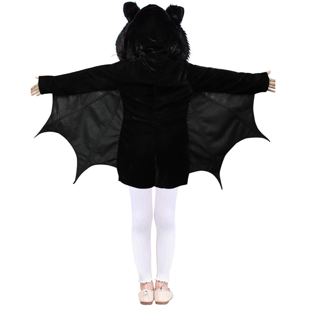 Kids Bat Cape Halloween Costume